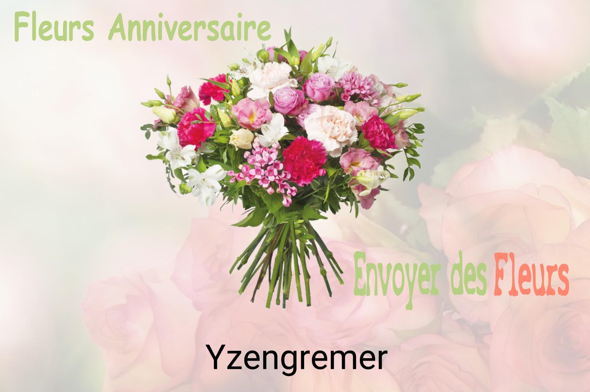 Bouquet de fleurs d’anniversaire livré à Yzengremer